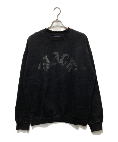 STABRIDGE（スタブリッジ）STABRIDGE (スタブリッジ) COLORS PACK CREW NECK SWEAT ブラック サイズ:XLの古着・服飾アイテム
