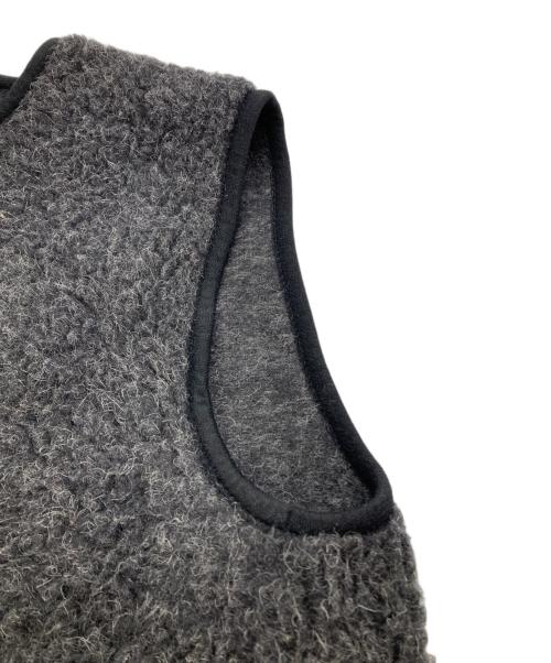 COLD BREAKER（コールド ブレーカー）COLD BREAKER (コールド ブレーカー) ボアベスト グレー サイズ:Ｍの古着・服飾アイテム