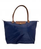 LONGCHAMPロンシャン）の古着「ル プリアージュトートバッグ」｜ネイビー