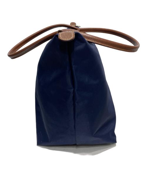 LONGCHAMP（ロンシャン）LONGCHAMP (ロンシャン) ル プリアージュトートバッグ ネイビーの古着・服飾アイテム