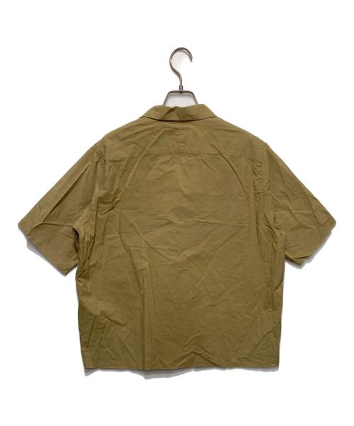 AURALEE（オーラリー）AURALEE (オーラリー) SELVEDGE WEATHER CLOTH HALF SLEEVED SHIRTS ベージュ サイズ:1の古着・服飾アイテム