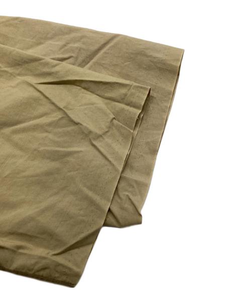 AURALEE（オーラリー）AURALEE (オーラリー) SELVEDGE WEATHER CLOTH HALF SLEEVED SHIRTS ベージュ サイズ:1の古着・服飾アイテム