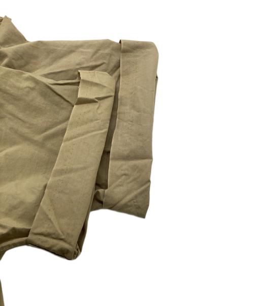 AURALEE（オーラリー）AURALEE (オーラリー) SELVEDGE WEATHER CLOTH HALF SLEEVED SHIRTS ベージュ サイズ:1の古着・服飾アイテム