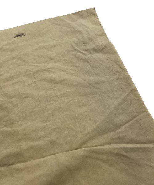 AURALEE（オーラリー）AURALEE (オーラリー) SELVEDGE WEATHER CLOTH HALF SLEEVED SHIRTS ベージュ サイズ:1の古着・服飾アイテム