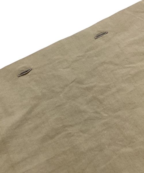 AURALEE（オーラリー）AURALEE (オーラリー) SELVEDGE WEATHER CLOTH HALF SLEEVED SHIRTS ベージュ サイズ:1の古着・服飾アイテム