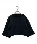 ALWELオルウェル）の古着「バックロゴクロップドスウェット」｜ブラック