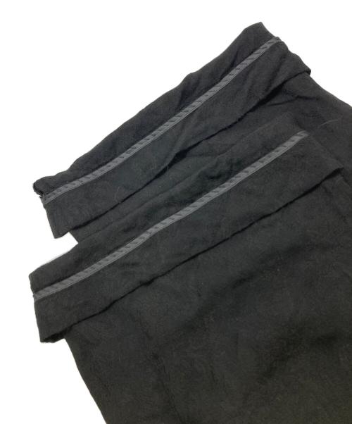 LEINWANDE（ラインヴァンド）LEINWANDE (ラインヴァンド) 総柄パンツ ブラック サイズ:Fの古着・服飾アイテム