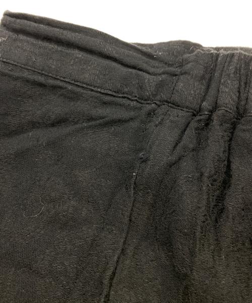 LEINWANDE（ラインヴァンド）LEINWANDE (ラインヴァンド) 総柄パンツ ブラック サイズ:Fの古着・服飾アイテム