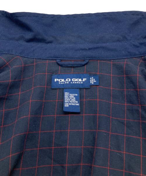 POLO GOLF（ポロ ゴルフ）POLO GOLF (ポロ ゴルフ) スイングトップ ネイビー サイズ:Ｌの古着・服飾アイテム