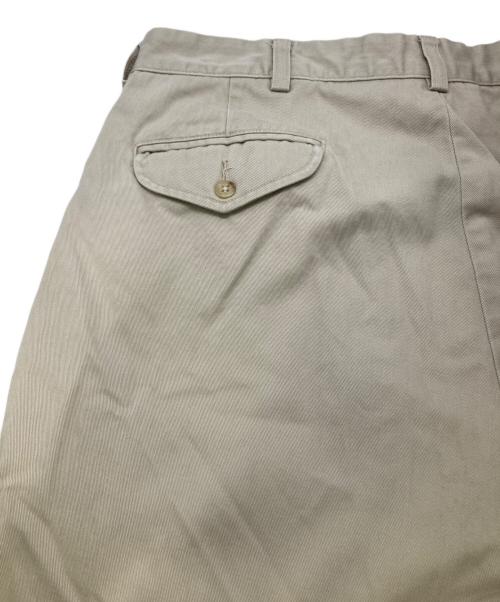 POLO RALPH LAUREN（ポロ・ラルフローレン）POLO RALPH LAUREN (ポロ・ラルフローレン) 2タックチノパン ベージュ サイズ:91cm(36/34)の古着・服飾アイテム