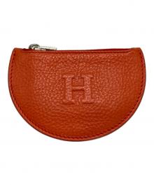 HIROFU（ヒロフ）の古着「半月型ミニ財布」｜オレンジ