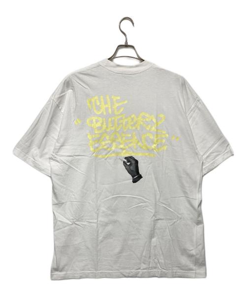 IRAK NEW YORK（アイラックニューヨーク）IRAK NEW YORK (アイラックニューヨーク) プリントTシャツ ホワイト サイズ:XLの古着・服飾アイテム