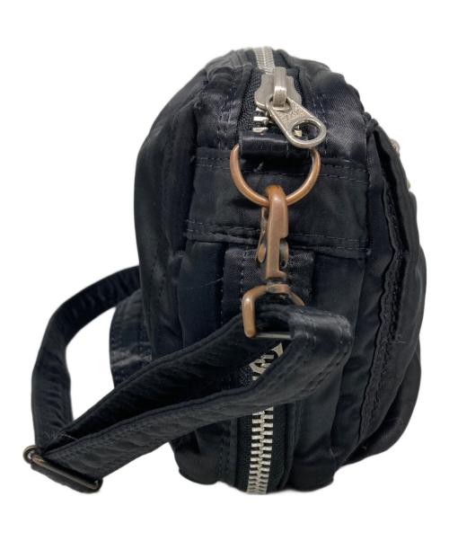 Y'SACCS+POUR HOMME（イザックプールオム）Y'SACCS+POUR HOMME (イザックプールオム) ナイロンショルダーバッグ ブラックの古着・服飾アイテム