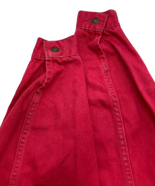 LEVI'S（リーバイス）LEVI'S (リーバイス) 製品染め4THデニムジャケット レッド サイズ:MEDIUMの古着・服飾アイテム