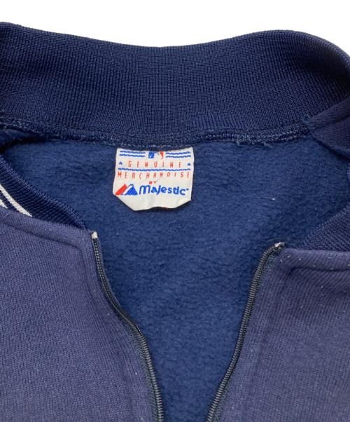 Majestic（マジェスティック）Majestic (マジェスティック) ハーフジップスウェット ネイビー サイズ:表記無しの古着・服飾アイテム