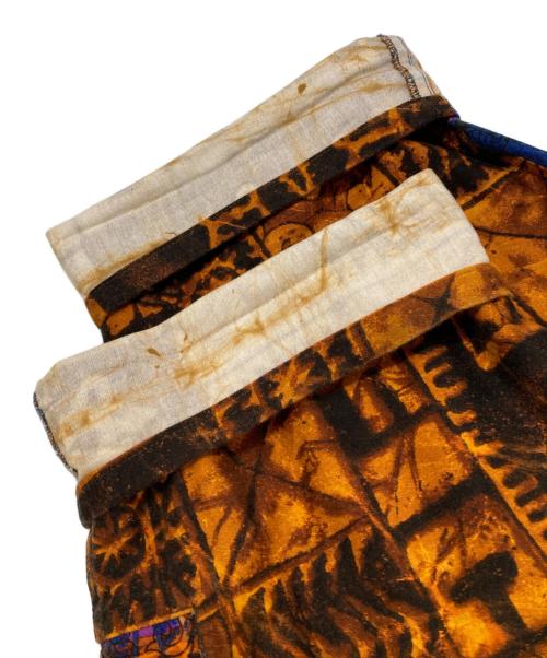 ficce jeans（フィッチェ ジーンズ）ficce jeans (フィッチェ ジーンズ) 総柄パンツ マルチカラー サイズ:Ｍの古着・服飾アイテム