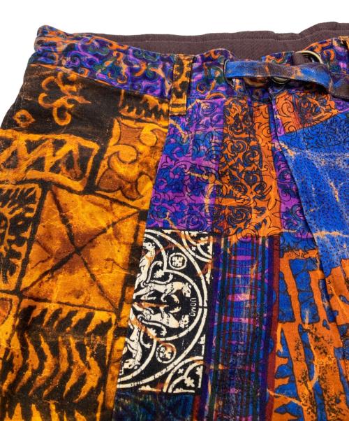 ficce jeans（フィッチェ ジーンズ）ficce jeans (フィッチェ ジーンズ) 総柄パンツ マルチカラー サイズ:Ｍの古着・服飾アイテム