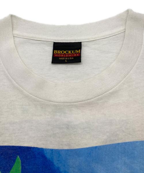 BROCKUM（ブロッカム）BROCKUM (ブロッカム) ツアーTシャツ ホワイト サイズ:Ｌの古着・服飾アイテム