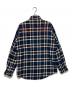 PALACE (パレス) FLANNEL DROP SHOULDER SHIRT ブルー サイズ:Ｌ：10000円