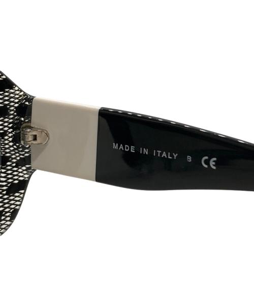 CHANEL（シャネル）CHANEL (シャネル) ココマークサングラス ホワイト×ブラック サイズ:60□18　125の古着・服飾アイテム