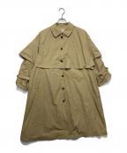 TSUHARU by samansa Mos2ツハル バイ サマンサモスモス）の古着「ポンチョ付き3WAYコート」｜ベージュ
