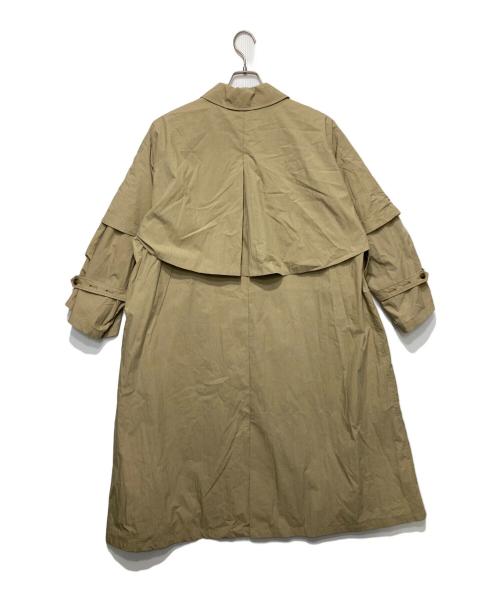 TSUHARU by samansa Mos2（ツハル バイ サマンサモスモス）TSUHARU by samansa Mos2 (ツハル バイ サマンサモスモス) ポンチョ付き3WAYコート ベージュ サイズ:Fの古着・服飾アイテム