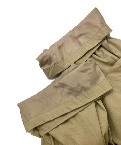 TSUHARU by samansa Mos2（ツハル バイ サマンサモスモス）TSUHARU by samansa Mos2 (ツハル バイ サマンサモスモス) ポンチョ付き3WAYコート ベージュ サイズ:Fの古着・服飾アイテム