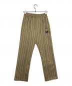Needlesニードルズ）の古着「TRACK PANT - POLY JQ」｜グレー×イエロー