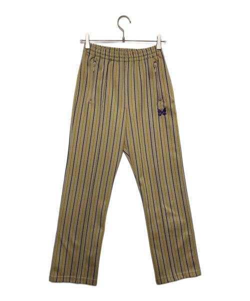 Needles（ニードルズ）Needles (ニードルズ) TRACK PANT - POLY JQ グレー×イエロー サイズ:XSの古着・服飾アイテム