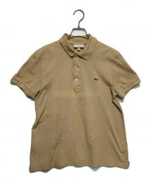 LACOSTE（ラコステ）の古着「ポロシャツ」｜ベージュ