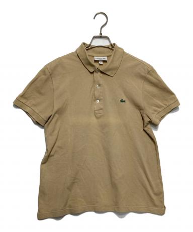 中古・古着通販】LACOSTE (ラコステ) ポロシャツ ベージュ サイズ:S