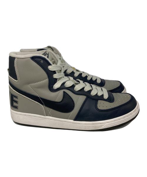 NIKE（ナイキ）NIKE (ナイキ) TERMINATOR HI グレー×ネイビー サイズ:27の古着・服飾アイテム