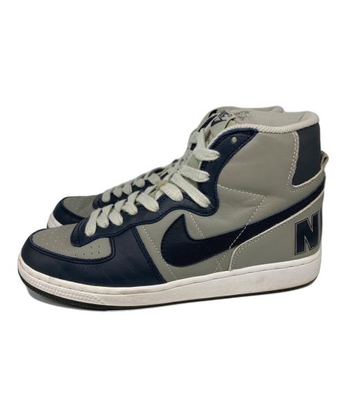 NIKE（ナイキ）NIKE (ナイキ) TERMINATOR HI グレー×ネイビー サイズ:27の古着・服飾アイテム