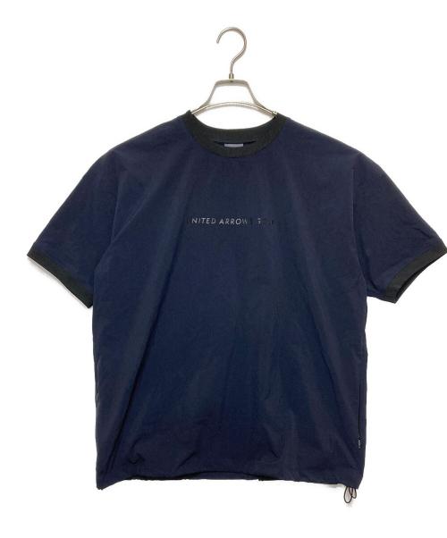 UNITED ARROWS GOLF（ユナイテッドアローズゴルフ）UNITED ARROWS GOLF (ユナイテッドアローズゴルフ) Polo Shirt ネイビー サイズ:Lの古着・服飾アイテム