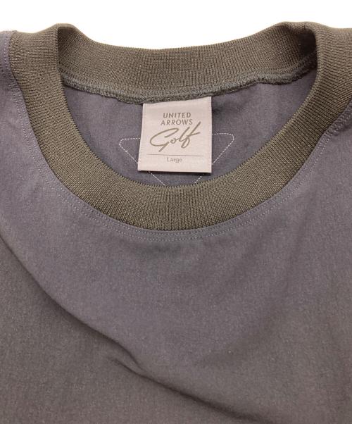 UNITED ARROWS GOLF（ユナイテッドアローズゴルフ）UNITED ARROWS GOLF (ユナイテッドアローズゴルフ) Polo Shirt ネイビー サイズ:Lの古着・服飾アイテム