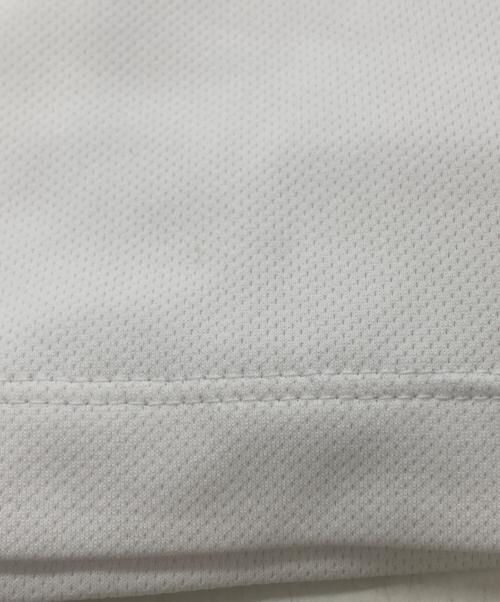 decembermay（ディセンバーメイ）decembermay (ディセンバーメイ) ポロシャツ ホワイト サイズ:Lの古着・服飾アイテム