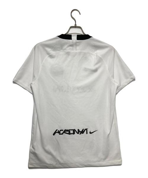 NIKE（ナイキ）NIKE (ナイキ) ACRONYM (アクロニウム) スタジアムユニフォーム ホワイト×ブラック サイズ:Lの古着・服飾アイテム
