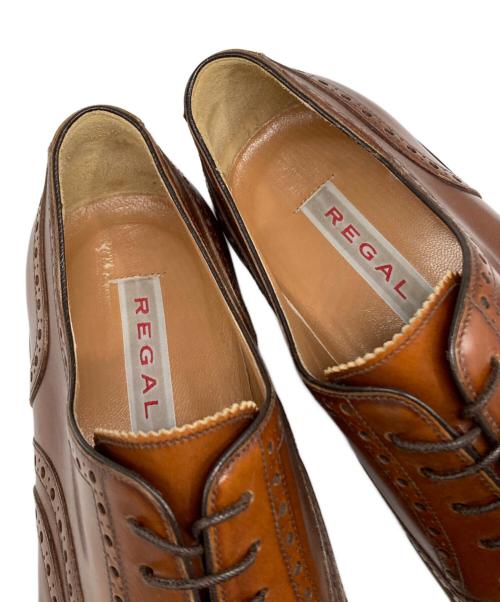 REGAL（リーガル）REGAL (リーガル) メダリオンシューズ ブラウン サイズ:40の古着・服飾アイテム