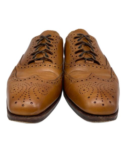 YANKO（ヤンコ）YANKO (ヤンコ) メダリオンシューズ ブラウン サイズ:6 1/2の古着・服飾アイテム