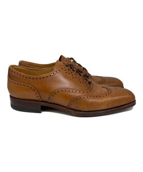 YANKO（ヤンコ）YANKO (ヤンコ) メダリオンシューズ ブラウン サイズ:6 1/2の古着・服飾アイテム