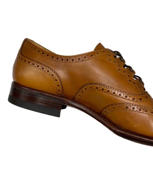 YANKO（ヤンコ）YANKO (ヤンコ) メダリオンシューズ ブラウン サイズ:6 1/2の古着・服飾アイテム