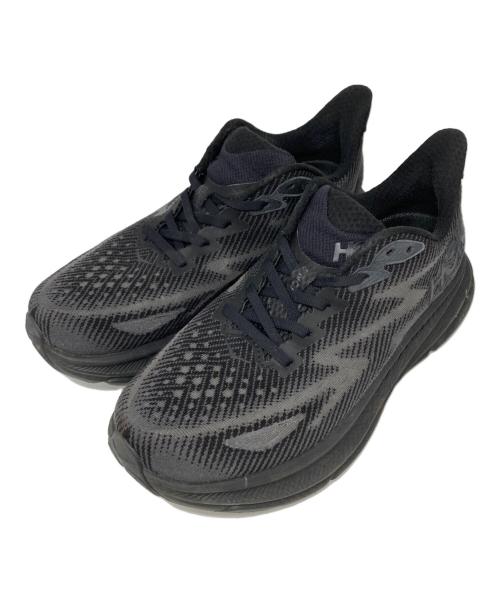 HOKAONEONE（ホカオネオネ）HOKAONEONE (ホカオネオネ) CLIFTON 9 WIDE ブラック サイズ:25の古着・服飾アイテム