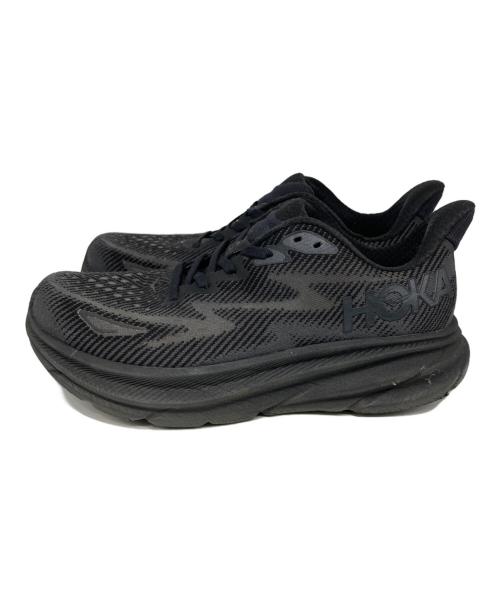 HOKAONEONE（ホカオネオネ）HOKAONEONE (ホカオネオネ) CLIFTON 9 WIDE ブラック サイズ:25の古着・服飾アイテム