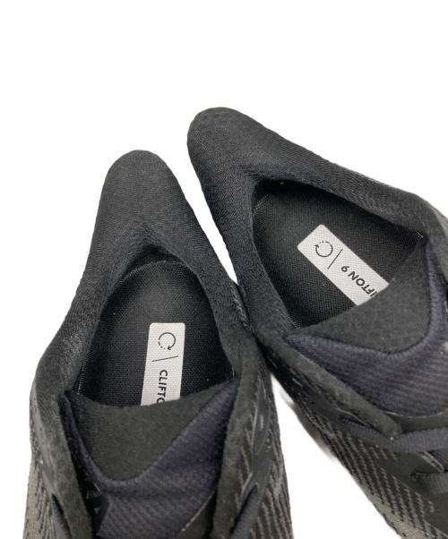 HOKAONEONE（ホカオネオネ）HOKAONEONE (ホカオネオネ) CLIFTON 9 WIDE ブラック サイズ:25の古着・服飾アイテム