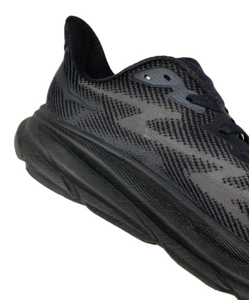 HOKAONEONE（ホカオネオネ）HOKAONEONE (ホカオネオネ) CLIFTON 9 WIDE ブラック サイズ:25の古着・服飾アイテム