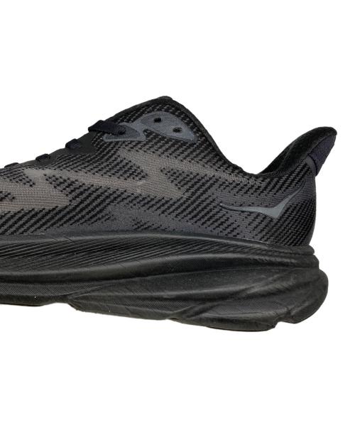 HOKAONEONE（ホカオネオネ）HOKAONEONE (ホカオネオネ) CLIFTON 9 WIDE ブラック サイズ:25の古着・服飾アイテム