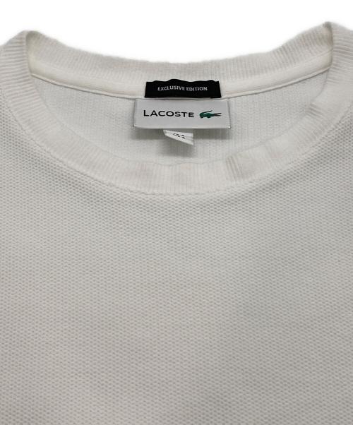 LACOSTE（ラコステ）LACOSTE (ラコステ) 1トーン ショートスリーブ Tシャツ ホワイト サイズ:Sの古着・服飾アイテム