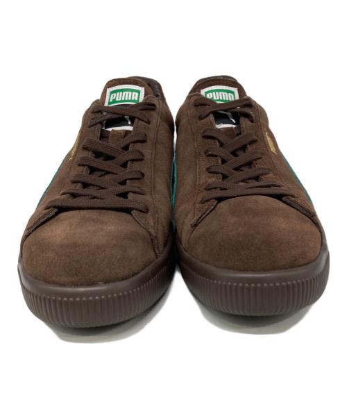 PUMA（プーマ）PUMA (プーマ) SUEDE VTG MIJ GS ブラウン×グリーン サイズ:27cmの古着・服飾アイテム