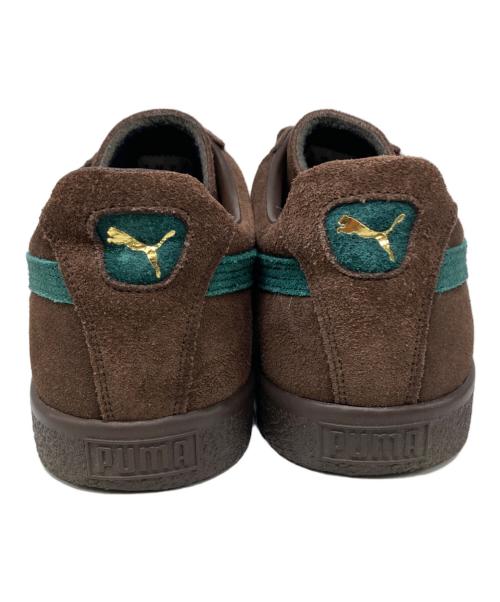 PUMA（プーマ）PUMA (プーマ) SUEDE VTG MIJ GS ブラウン×グリーン サイズ:27cmの古着・服飾アイテム