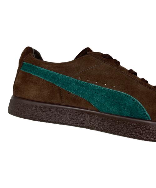 PUMA（プーマ）PUMA (プーマ) SUEDE VTG MIJ GS ブラウン×グリーン サイズ:27cmの古着・服飾アイテム